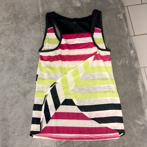 Open Back Stripes Top Tank •Color Story - Picture 3 of 7